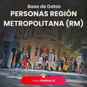 Base de Datos Personas de la Región Metropolitana